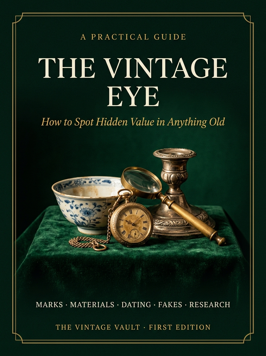 The Vintage Eye — How to Spot Hidden Value in Anything Old